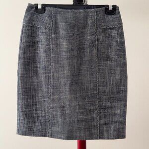 Banana Republic tweed skirt - Dark Navy 0P